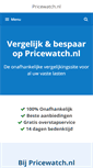 Mobile Screenshot of pricewatch.nl