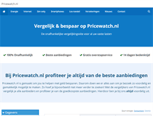 Tablet Screenshot of pricewatch.nl